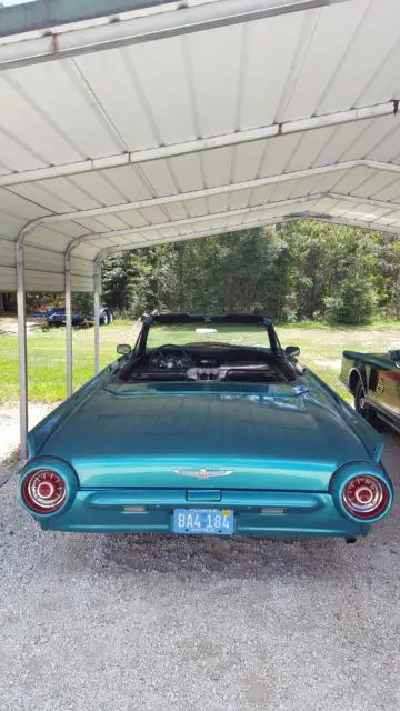 1963 ford thunderbird no top convertible