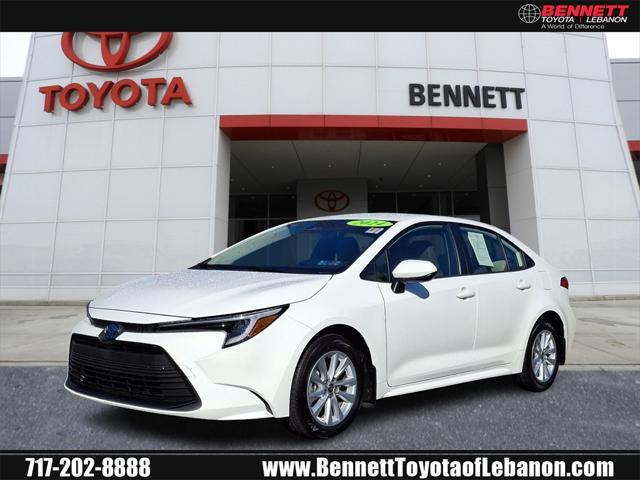 2024 toyota corolla hybrid le