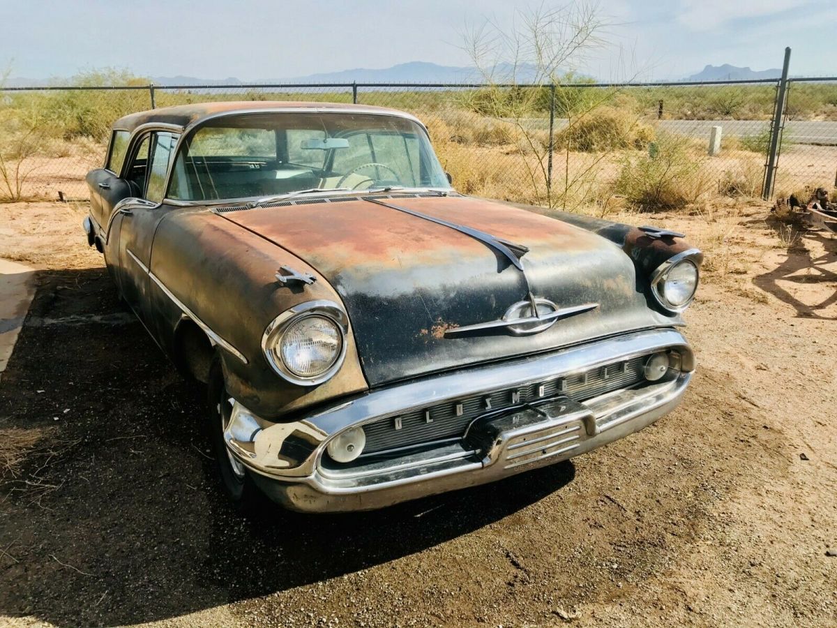 1957 oldsmobile super 88 fiesta wagon j2-w1 tri-power