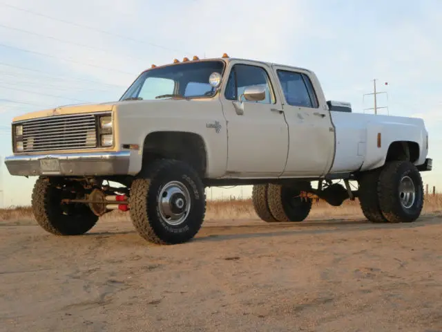 chevrolet 1 ton 4x4 crewcab