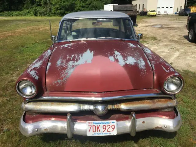 1953 ford customline, 2 door, flathead v8, low miles, origonal, project