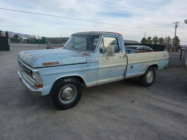 1972 ford f250 all original 360 v8 rust free built in california totally orig !!