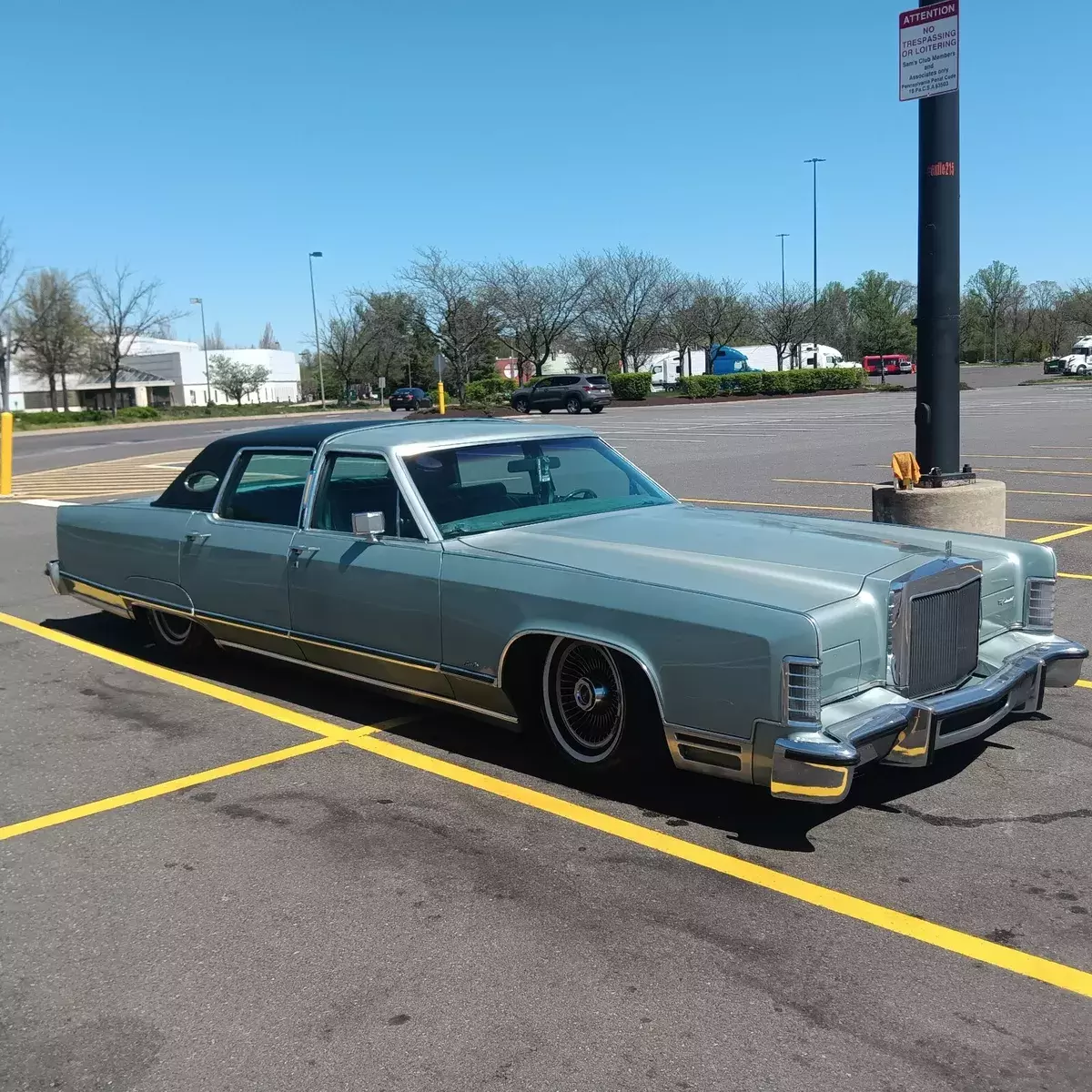 77 lincoln town car. air ride