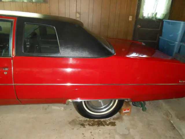 1974 cadillac calais 472 coupe 9666 original miles! runs great!