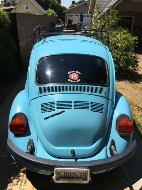 1975 volkswagen beetle 20k miles on rebuilt 1776 cc engine, runs nicely