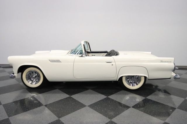 1955 ford thunderbird regal replica 3331 miles white coupe 327 v8 3 speed automa