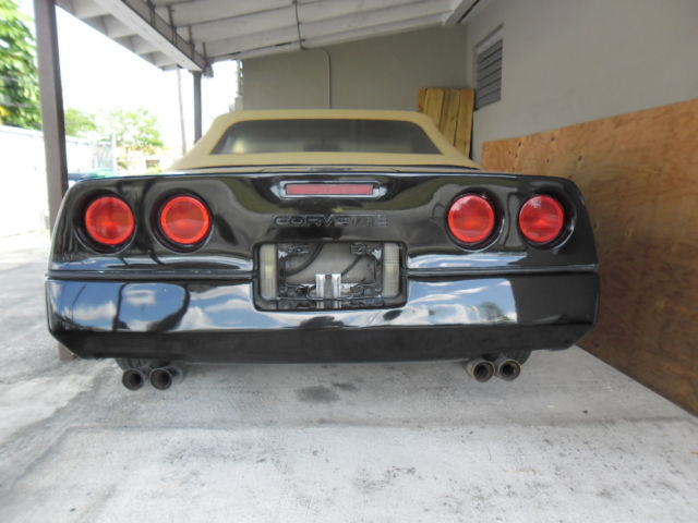 1987 chevrolet chevy corvette convertible manual 31k miles