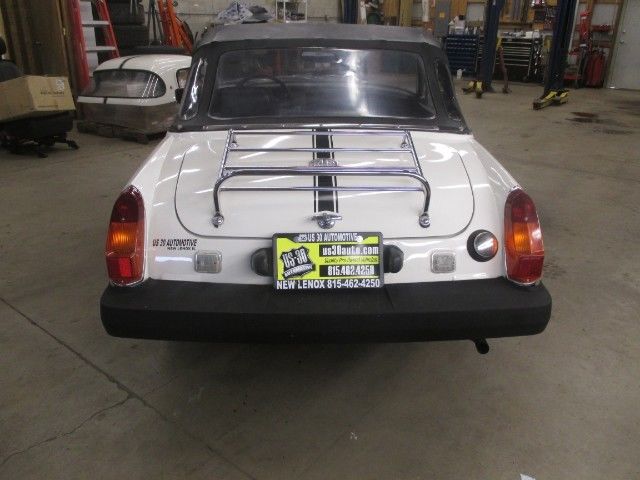 1979 mg midget convertible 56631 miles white 1.5 liter 4 cylinder 4 speed