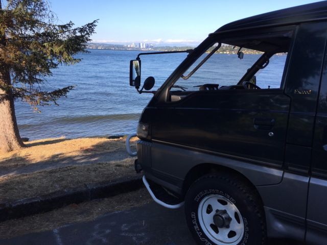 mitsubishi delica 4wd diesel crystal lite roof, 46k orig miles legally imported