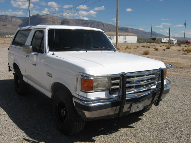 1987 ford bronco xlt full size