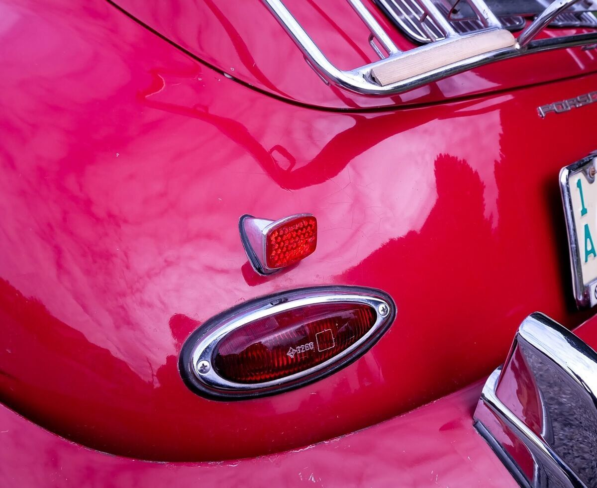 survivor 1965 porsche 356 coupe, mostly original paint