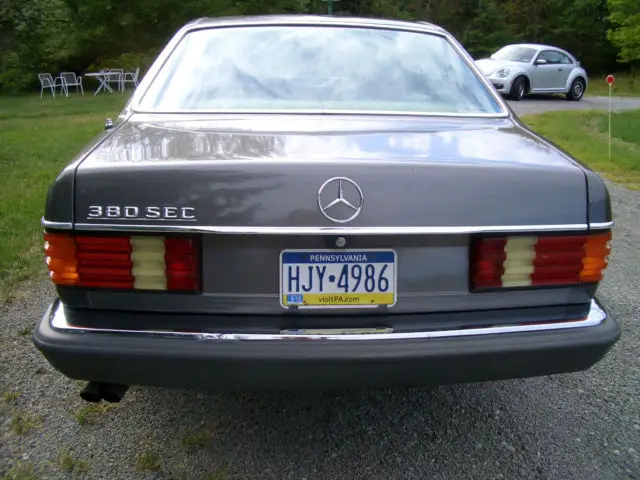 1983 mercedes 380 sec