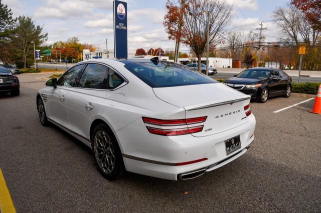 2021 genesis g80 3.5t, awd, pano roof, 1 owner clean carfax!!