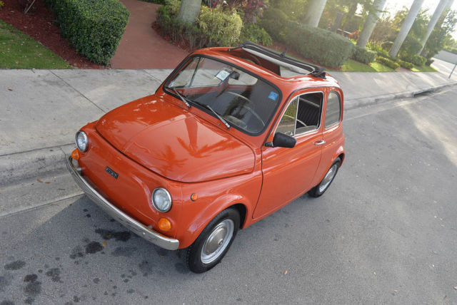 1967 fiat 500 ragtop micro car similar to 600 jolly austin mini kit morris mg