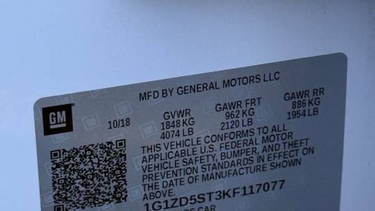 2019 Chevrolet Malibu