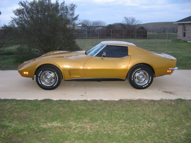 1973 chevrolet corvette stingray base coupe 2-door 5.7l