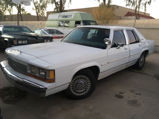 rare 351w 5.8l 1990 ford crown victoria police detective package ltd
