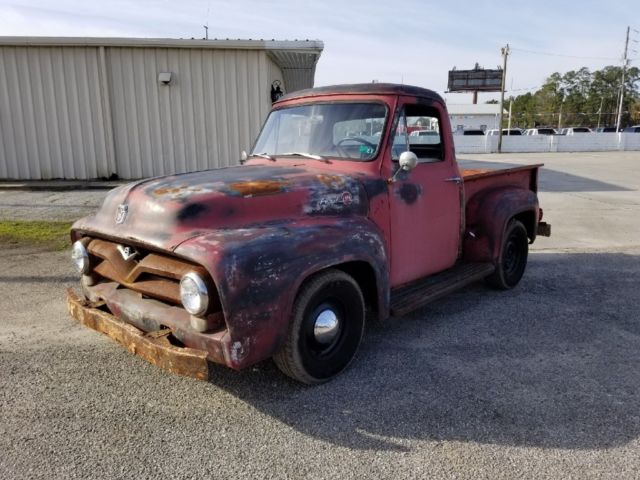 1955 ford f100 barnfind hot rod rat rod