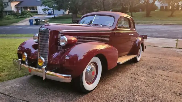 1937 lasalle series 50 opera coupe (w/radio & heater)