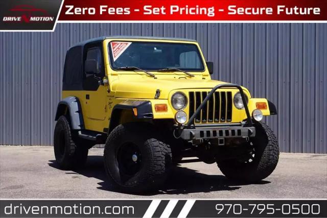 2000 jeep wrangler sport