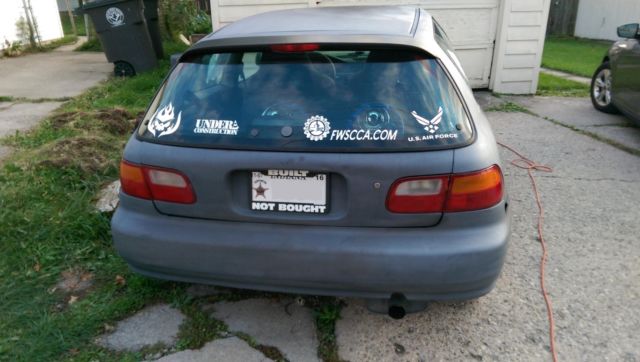1992 civic hatch w subs & race seats - needs engine
