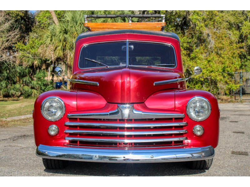 ford custom woody station wagon