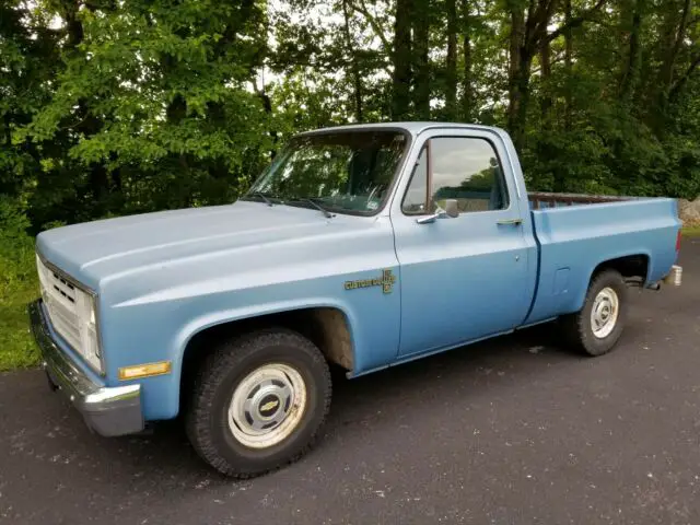 1986 chevy c10 short bed swb from california ls swap it! hot rod it! no reserve!