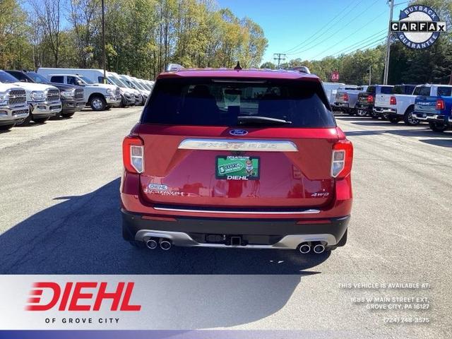 2021 ford explorer platinum