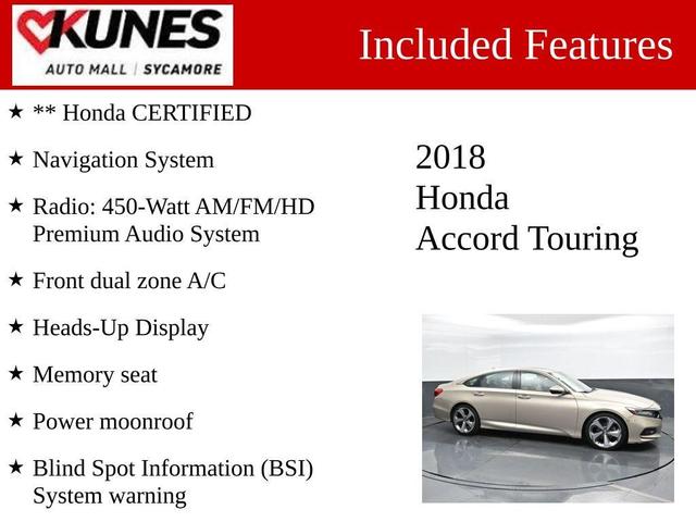2018 honda accord touring 2.0t