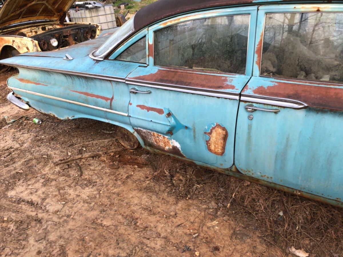 1960 chevy belair barn find