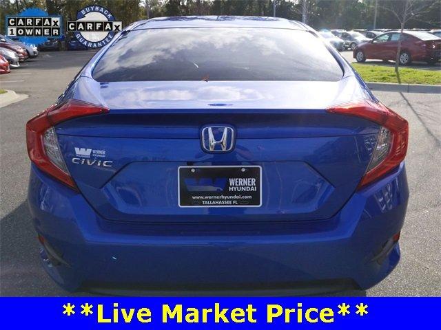 used 2018 honda civic lx sedan tallahassee, fl 32304 for sale in tallahassee, florida