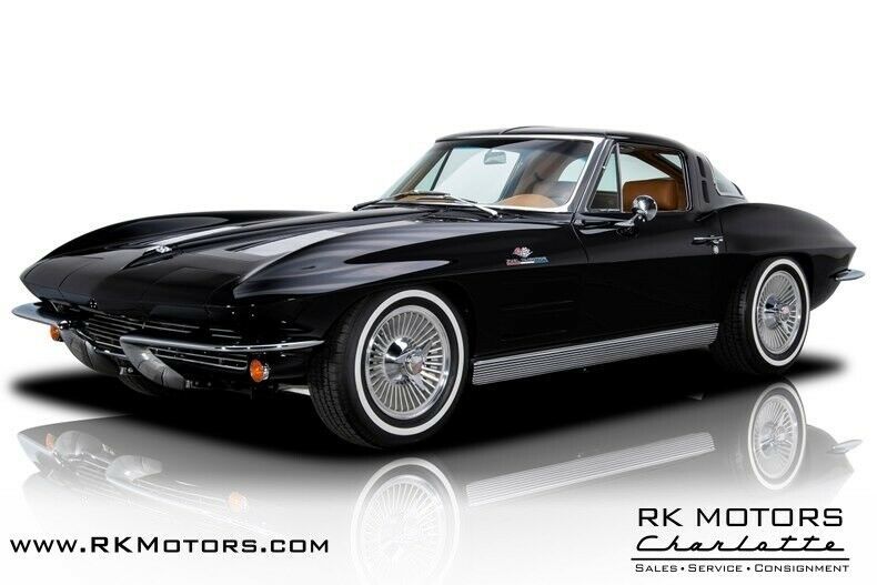 1963 chevrolet corvette split window black coupe ls7 505hp v8 6 speed automatic