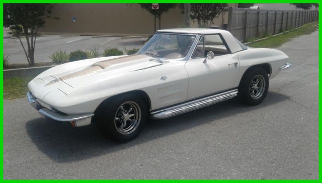 1964 chevrolet corvette stingray 327/300 hp v8 gasoline 4-speed manual rwd fl