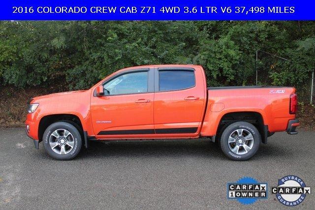 used 2016 chevrolet colorado 4x4 crew cab z71 knoxville, tn 37912 for sale in knoxville, tennessee