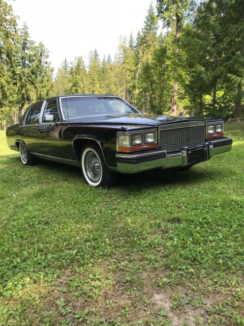 1987 cadillac brougham d'elegance *** no reserve ***