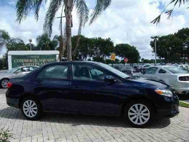2012 toyota corolla le in coconut creek, fl