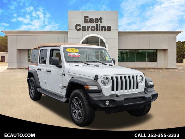 2020 jeep wrangler unlimited black and tan 4x4