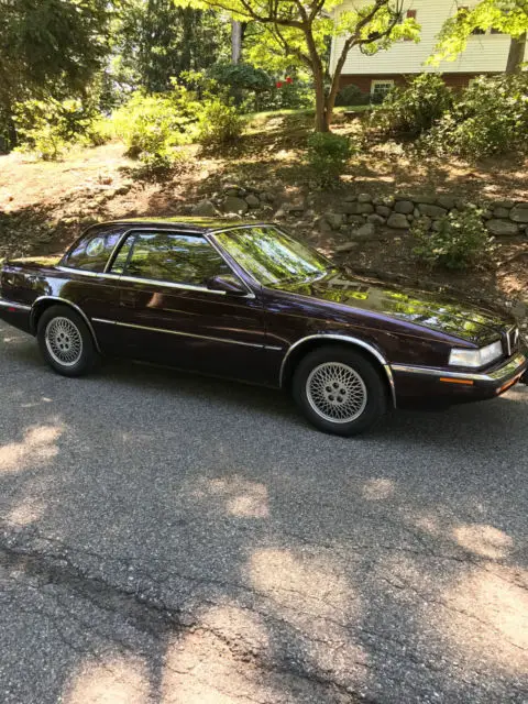 chrysler tc by maserati lebaron turbo convertible hardtop soft top