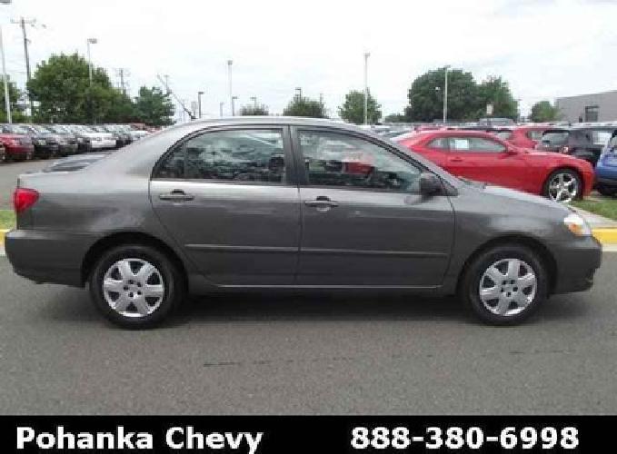 2006 toyota corolla le in chantilly, va
