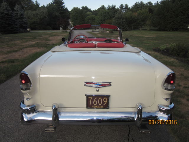 1955 chevrolet convertible outstanding frame off restoration drives like new