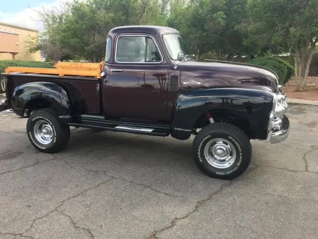 1954 chevrolet 3100 5 window 4x4 pick up