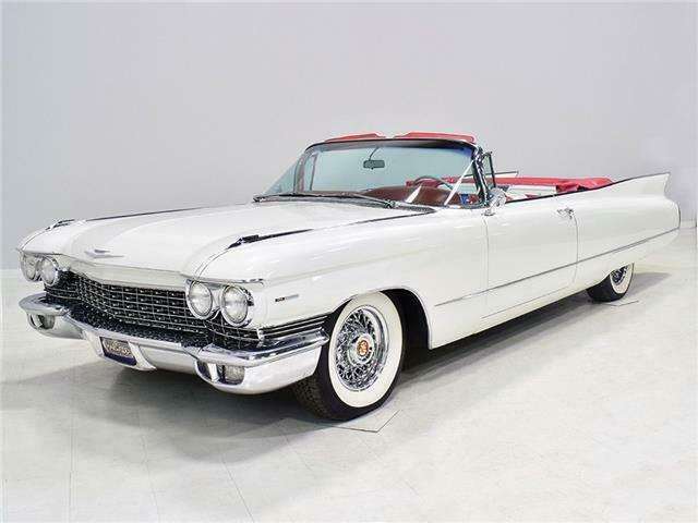 1960 cadillac series 62 convertible 39078 miles olympic white 390 cubic inch v