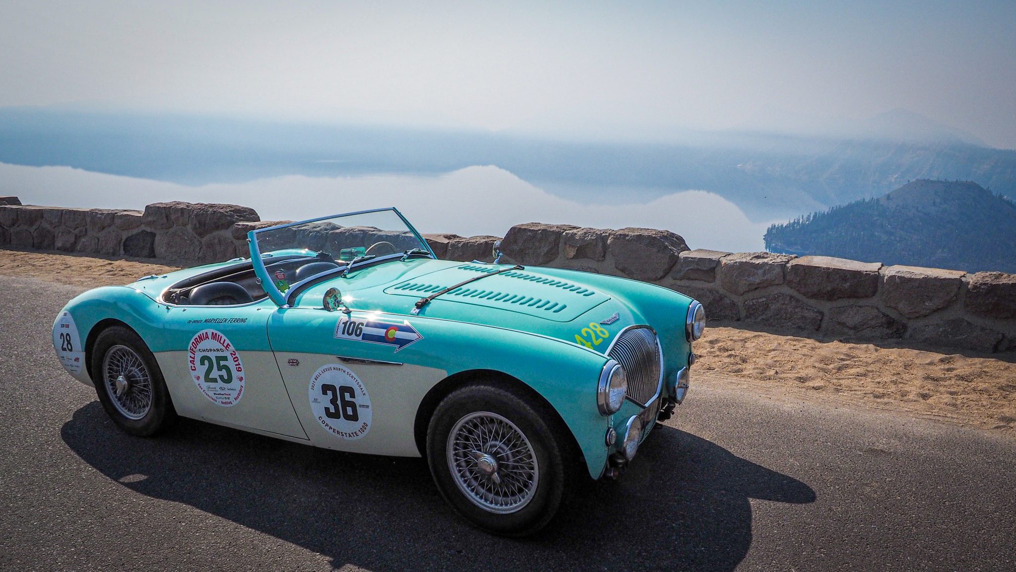 1956 austin-healey 100m bn2 roadster