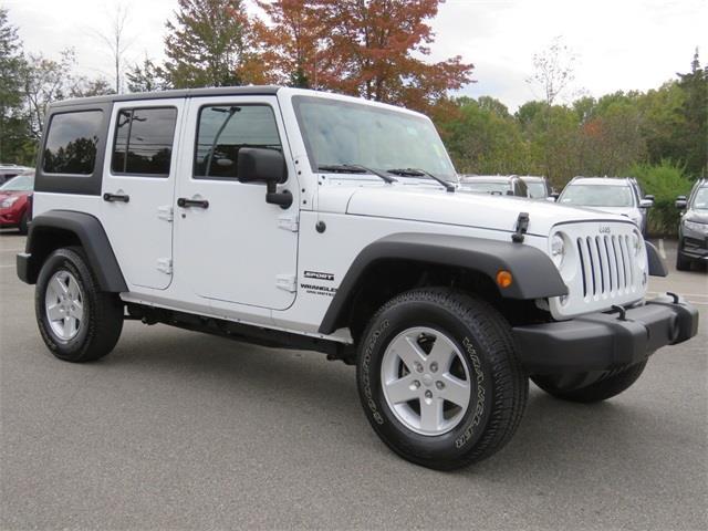 2017 jeep wrangler unlimited sport s 4x4 sport s 4dr suv for sale in middletown, connecticut
