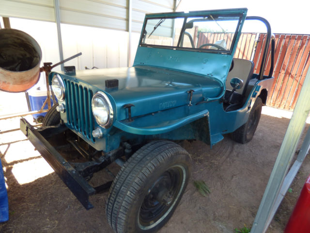1948 willy's jeep cj2a 4 x 4 serious fun!
