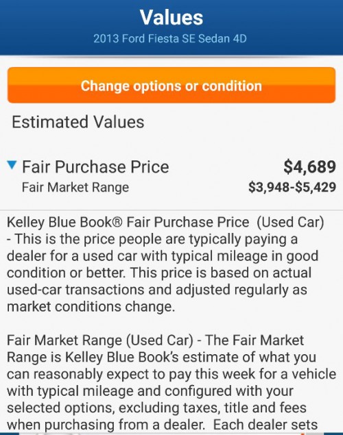 2013 ford fiesta for sale in colorado by owner