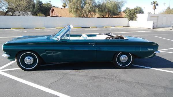 "rare" 1962 pontiac tempest convertible solid rust free arizona car 67 66 gto