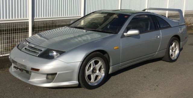 92 1992 nissan fairlady z 300zx silver twin turbo rhd rare collectible jdm model