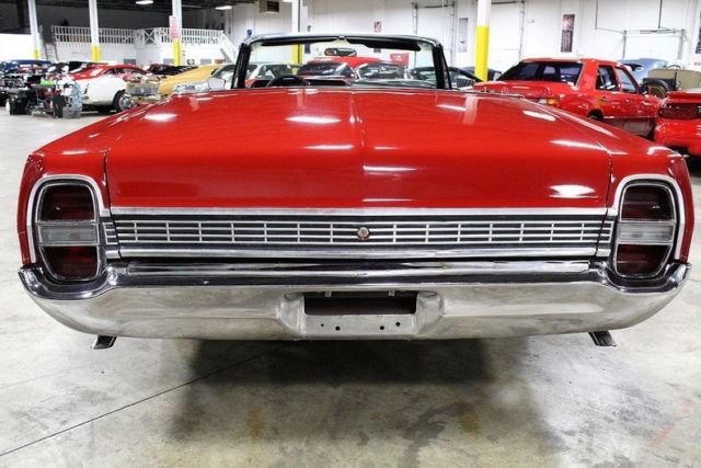 1968 ford galaxie 500 68435 miles red convertible 390 v8 3 speed automatic