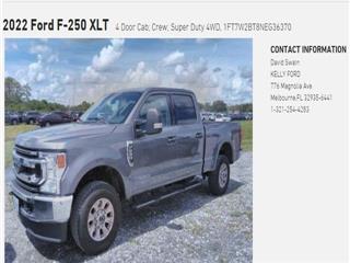 2022 Ford F-250 xlt